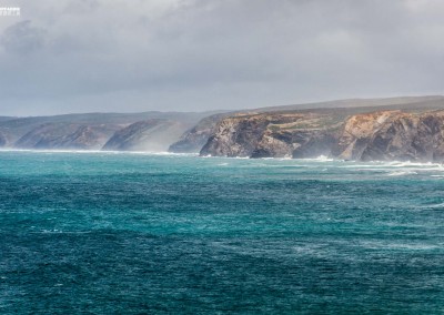 Cliffs on Atlantic Ocean coastline, Portugal, Algarve