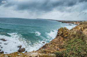 End of Europe Cabo Sao Vicente Atlantic Ocean Cliffs